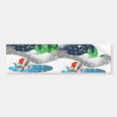 Autocollant De Voiture Christmas Shark (Devant)