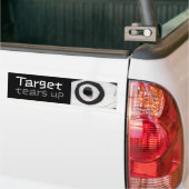 Autocollant De Voiture cible déchirures (Sur camion)