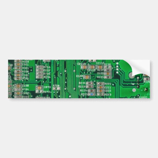 Autocollant De Voiture Circuit Board Painting (Devant)