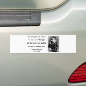 Autocollant De Voiture Citation 1B de Nietzsche (En voiture)