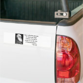 Autocollant De Voiture Citation 6b de Charles Darwin (Sur camion)