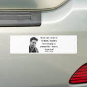 Autocollant De Voiture Citation 9b de George Orwell (En voiture)