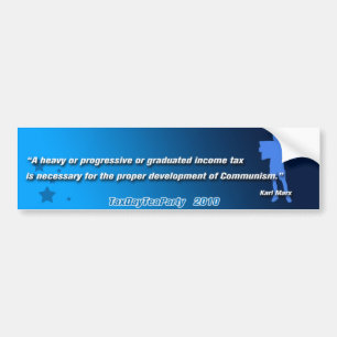 Autocollant De Voiture Citation Bumpersticker de Karl Marx
