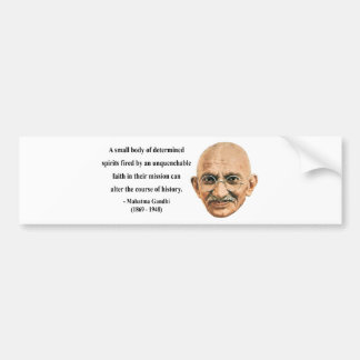 Autocollant De Voiture Citation de Gandhi 6b