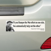 Autocollant De Voiture Citation de George Orwell (En voiture)