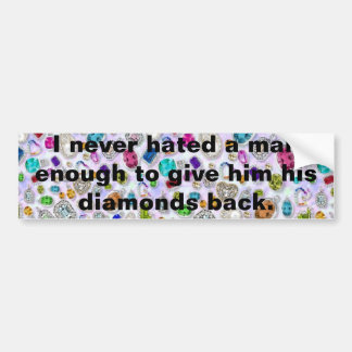 Autocollant De Voiture Citation drôle d'hommes