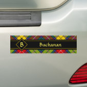 Autocollant De Voiture Clan Buchanan Tartan (En voiture)