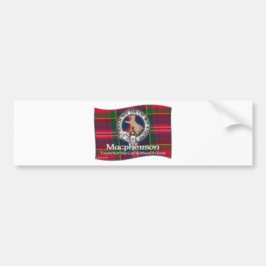 Autocollant De Voiture Clan de Macpherson (Devant)