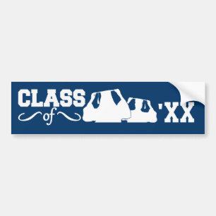 Autocollant De Voiture Classe de l'année Bumpersticker personnalisé