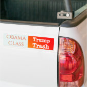 Autocollant De Voiture "Classe d'Obama, déchets d'atout " (Sur camion)