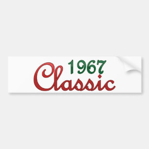 Autocollant De Voiture Classique 1967