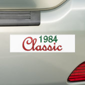 Autocollant De Voiture Classique 1984 (En voiture)