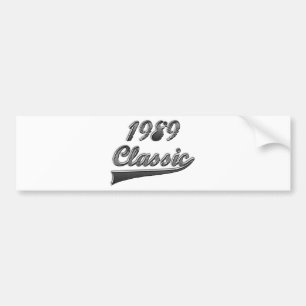 Autocollant De Voiture Classique 1989