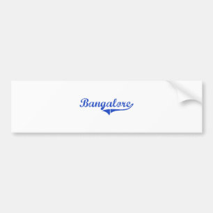 Autocollant De Voiture Classique de ville de Bangalore