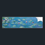 Autocollant De Voiture Claude Monet<br><div class="desc">Nymphéas - Claude Monet,  Huile sur toile,  1906</div>