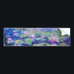 Autocollant De Voiture Claude Monet - Nymphéas / Nymphéas 1919<br><div class="desc">Nymphéas (W.1852) - Claude Monet,  Huile sur toile,  1916-1919</div>