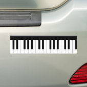 Autocollant De Voiture Clavier de piano (En voiture)