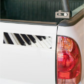 Autocollant De Voiture Clavier de piano (Sur camion)