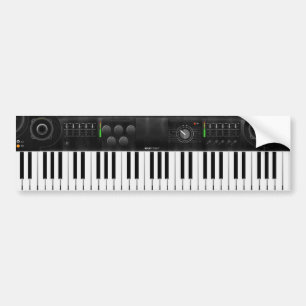 Autocollant De Voiture Clavier électronique