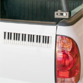 Autocollant De Voiture Clés de clavier de piano (Sur camion)