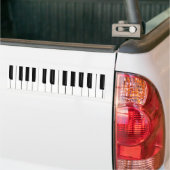 Autocollant De Voiture Clés de piano (Sur camion)