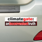 Autocollant De Voiture climategate : une vérité incommode (En voiture)