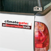 Autocollant De Voiture climategate : une vérité incommode (Sur camion)
