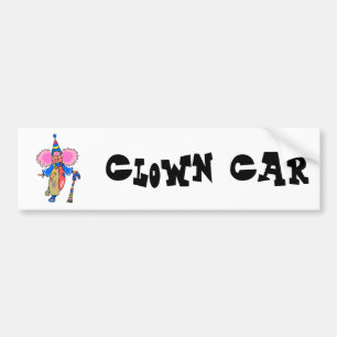 Autocollant De Voiture clown gnangnan