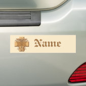 Autocollant De Voiture CNA Caduceus custom name Bumper Sticker (En voiture)