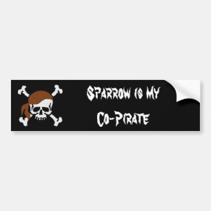 Autocollant De Voiture Co-Pirate