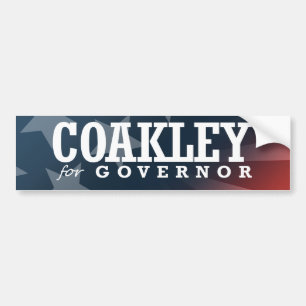 AUTOCOLLANT DE VOITURE COAKLEY POUR LE GOUVERNEUR 2014