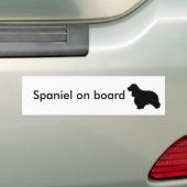 Autocollant De Voiture Cocker (En voiture)