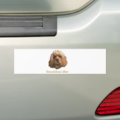 Autocollant De Voiture Cocker Spaniel (En voiture)