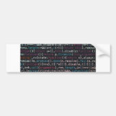 Autocollant De Voiture code (Devant)