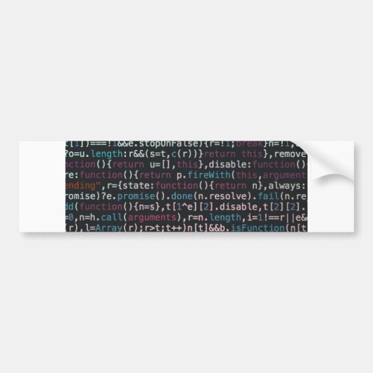 Autocollant De Voiture code (Devant)