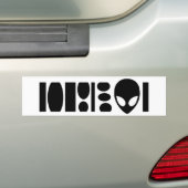 Autocollant De Voiture CODE BARRES étranger ! (En voiture)