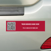 Autocollant De Voiture Code QR Texte personnalisé Votre étiquette pare-ch (En voiture)