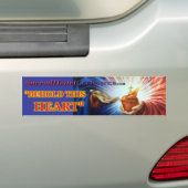 Autocollant De Voiture Coeur sacré e1 (En voiture)