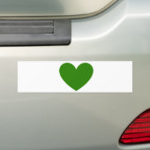 Autocollant De Voiture Coeur vert (En voiture)