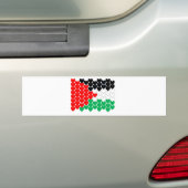 Autocollant De Voiture Coeurs de la Palestine (En voiture)