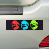 Autocollant De Voiture Collage de Karl Marx (En voiture)