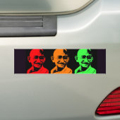 Autocollant De Voiture Collage de Mahatma Gandhi (En voiture)