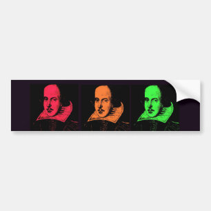 Autocollant De Voiture Collage de William Shakespeare