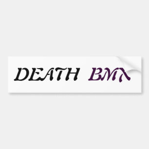 Autocollant De Voiture Colle Death Bmx