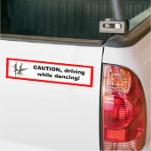 Autocollant De Voiture Collier de bumeur de danseurs (Sur camion)