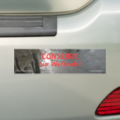 Autocollant De Voiture Collier de pare-chocs des zones humides (En voiture)