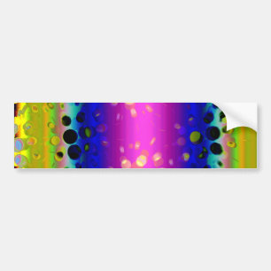Autocollant De Voiture Colorful Abstract Pattern