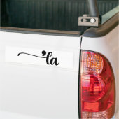 Autocollant De Voiture Comma La Kamala Harris Ponctuation La Election (Sur camion)