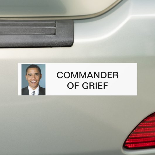 AUTOCOLLANT DE VOITURE COMMANDANT OF GRIEF (En voiture)
