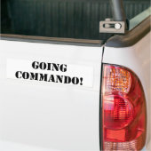 Autocollant De Voiture Commando allant (Sur camion)